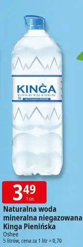 E.Leclerc Woda naturalna Kinga Pienińska oferta