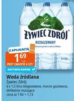 E.Leclerc Woda delikatnie musująca Żywiec Zdrój oferta
