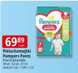 E.Leclerc Pieluchomajtki 7 Pampers Pants oferta