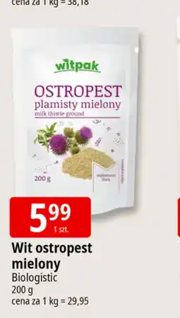 E.Leclerc Wit ostropest mielony Biologistic oferta