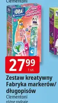 E.Leclerc Zestaw kreatywny idea fabryka długopisów z akcesoriami Clementoni oferta