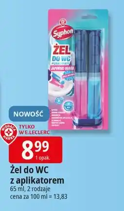 E.Leclerc Żel do wc z aplikatorem japoński ogród Wiodąca Marka Syphon oferta