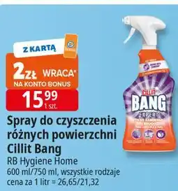 E.Leclerc Płyn zero kamienia Cillit Bang oferta