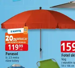 E.Leclerc Parasol ogrodowy 2.5 m oferta