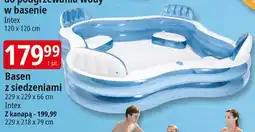 E.Leclerc Basen z kanapą 229 x 218 79 cm Intex oferta