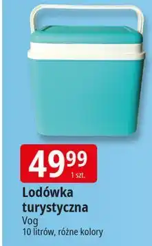 E.Leclerc Lodówka turystyczna poj. 10 l niebieski Vog oferta