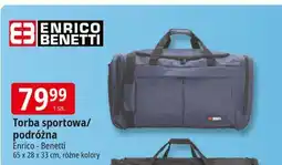 E.Leclerc Torba podróżna 65 x 28 33 cm Enrico Benetti oferta