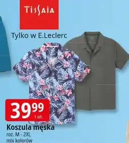 E.Leclerc Koszula męska m-2xl Tissaia oferta
