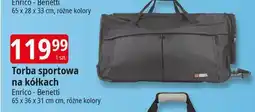 E.Leclerc Torba na kółkach 65 x 36 31 cm Enrico Benetti oferta