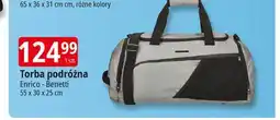 E.Leclerc Torba podróżna 55 x 30 25 cm Enrico Benetti oferta