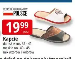 E.Leclerc Kapcie męskie 40-45 oferta
