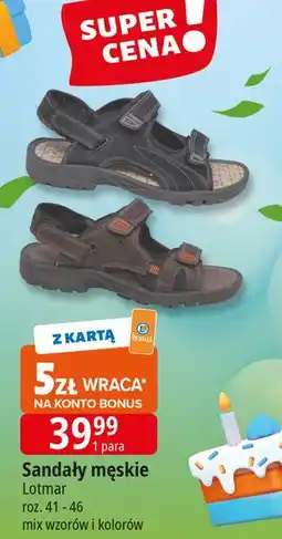 E.Leclerc Sandały męskie 41-46 Lotmar oferta