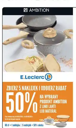 E.Leclerc Garanek natural Ambition oferta