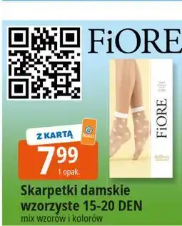E.Leclerc Skarpetki wzorzyste 15 den Fiore Collants oferta