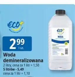 E.Leclerc Woda demineralizowana Eco+ oferta