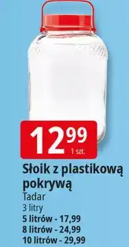 E.Leclerc Słoik z pokrywką 10 l Tadar oferta