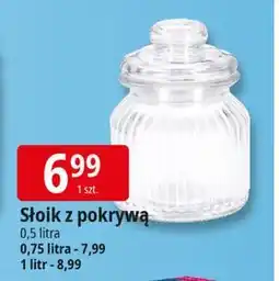 E.Leclerc Słoik szklany z pokrywą 1 l oferta
