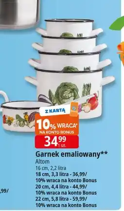 E.Leclerc Garnek emaliowany prosty 5.8 l Altom oferta
