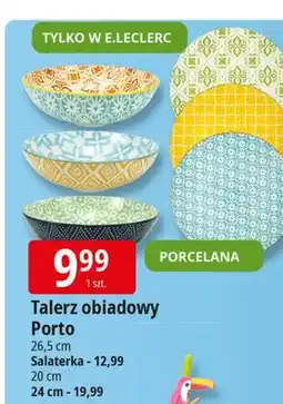 E.Leclerc Salaterka porto 24 cm oferta