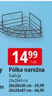 E.Leclerc Półka narożna 20 x 47 cm Galicja oferta