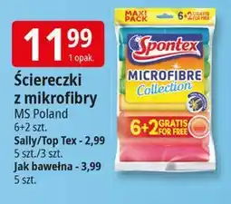 E.Leclerc Ściereczki s jak bawełna Spontex oferta