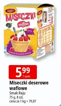 E.Leclerc Miseczki deserowe waflowe Smak Raju oferta