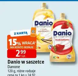 E.Leclerc Serek wanilia saszetka Danone Danio oferta