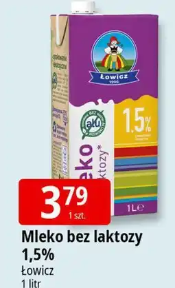 E.Leclerc Mleko bez laktozy 1.5% Łowicz 1906 Łowickie oferta