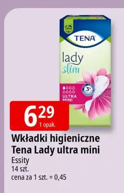 E.Leclerc Wkładki higieniczne ultra mini Tena Lady oferta