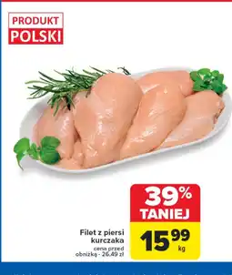 Carrefour Filet z piersi kurczaka oferta