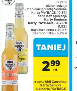 Carrefour Napój Bracia Sadownicy oferta