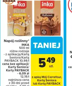 Carrefour Napój roślinny Inka oferta