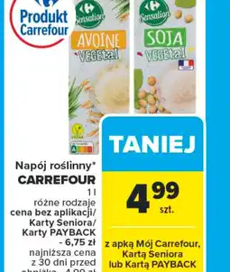 Carrefour Napój roślinny Carrefour oferta