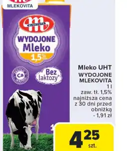 Carrefour Mleko UHT Wydojone Mlekovita oferta