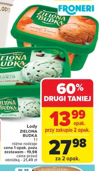 Carrefour Lody Zielona Budka oferta