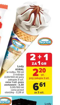 Carrefour Lody Koral oferta