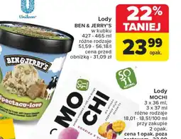 Carrefour Lody Ben & Jerry's oferta