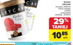 Carrefour Sorbet Grycan oferta