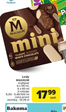 Carrefour Lody Magnum Mini oferta