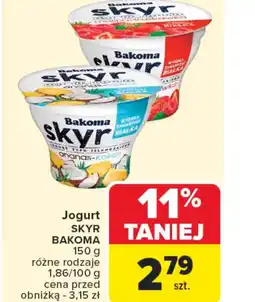 Carrefour Jogurt Skyr Bakoma oferta