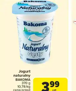 Carrefour Jogurt naturalny Bakoma oferta