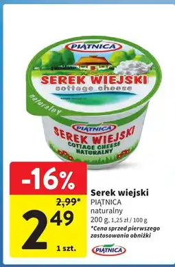 Intermarche Serek wiejski Piątnica 200g oferta