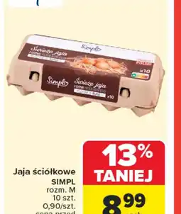 Carrefour Jaja ściółkowe Simpl oferta