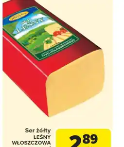 Carrefour Ser żółty Leśny Włoszczowa oferta