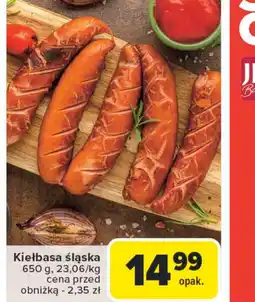 Carrefour Kiełbasa śląska oferta