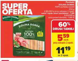 Carrefour Parówki Dolina Dobra oferta