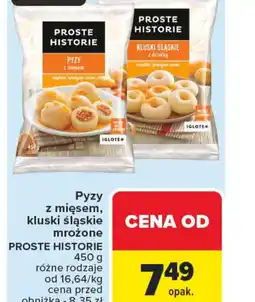 Carrefour Pyzy, kluski śląskie Proste Historie oferta