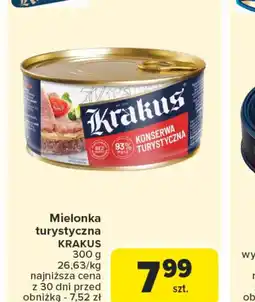 Carrefour Mielonka turystyczna Krakus oferta