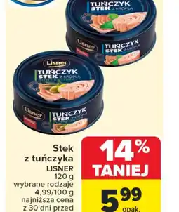 Carrefour Stek z tuńczyka Lisner oferta