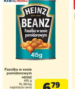 Carrefour Fasolka w sosie pomidorowym Heinz oferta